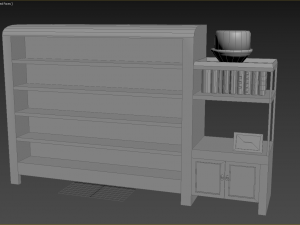 bookshelf 3D Model