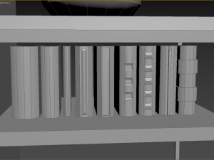 bookshelf 3D Model
