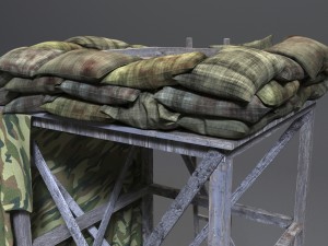 reference point military observation tower 3Dモデル