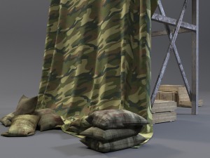 reference point military observation tower 3Dモデル