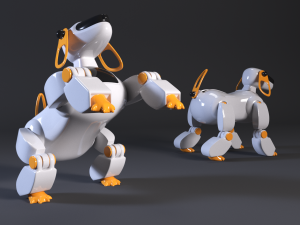 robot-dog 3D मॉडल