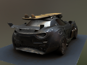 vulture scifi 3D Model