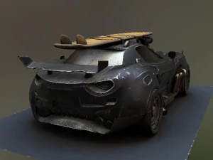 avvoltoio scifi Modello 3D