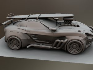 vulture scifi 3D Model