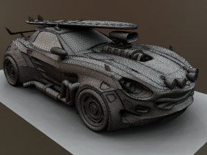vulture scifi 3D Model