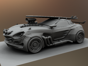 vulture scifi 3D Model