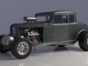 coupe 1932 3D Model
