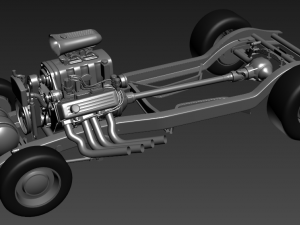 coupe 1932 Modello 3D