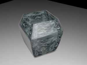 marble flower pot 3D Model