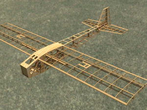 aircraft power structure 3D Model