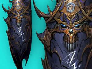 दुःस्वप्न ढाल 3D मॉडल