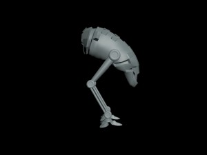 mini mech 3D Model
