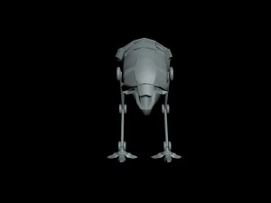 mini mech 3D Model