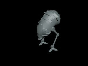 mini mech 3D Model
