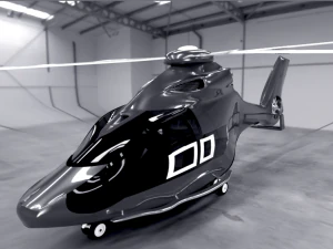 вертоліт на базі airbus h160 vip 3D Модель