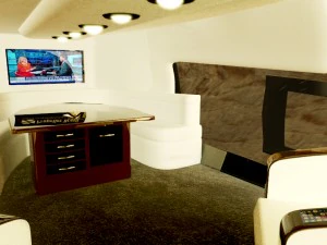helicopter based on airbus h160 vip 3D Model
