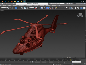 helicopter based on airbus h160 vip 3D-Modell