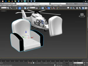 helicopter based on airbus h160 vip 3D Model