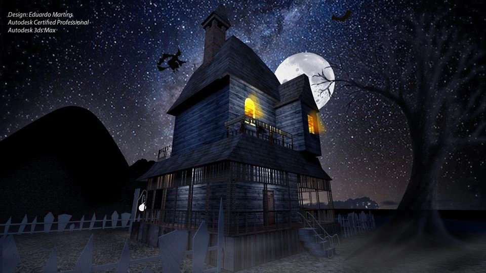 the lake house 3D Model .c4d .max .obj .3ds .fbx .stl .blend