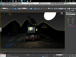the lake house 3D Model