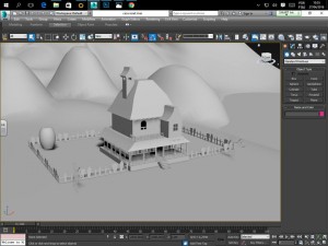 the lake house 3D Model