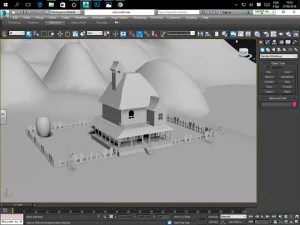 the lake house 3D Model