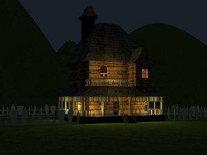 the lake house 3D Model
