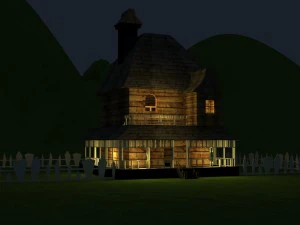the lake house 3D Model