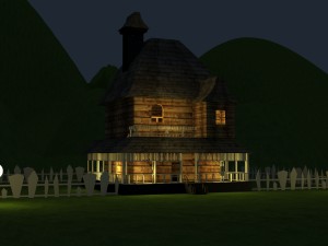 the lake house 3D Model