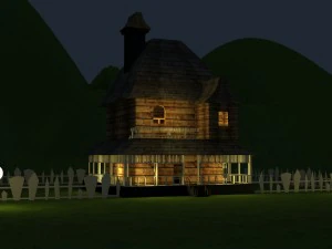 the lake house 3D Model
