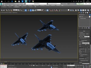 eurofighter typhon 3D-Modell