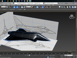 eurofighter typhon 3D-Modell