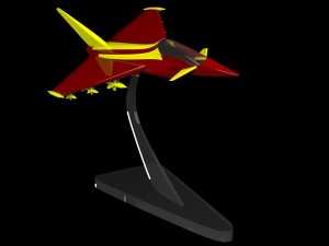 eurofighter typhon 3D-Modell