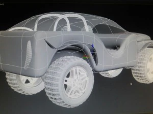 concept jeep 3D Model