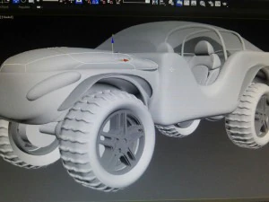 concept jeep 3D Model