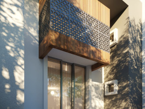 Modern villa 3D मॉडल