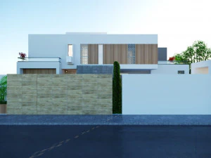 Modern villa 3D Model