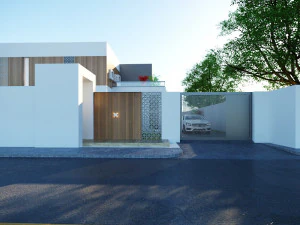 Modern villa 3D Model