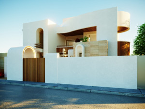 Modern villa model in modern Arabic style 3D Модель