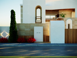 Modern villa model in modern Arabic style Model 3D
