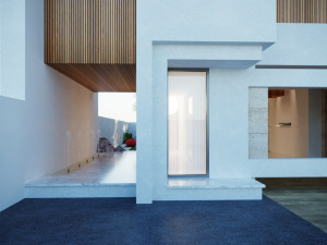Modern model of a modern villa in the middle style Modèle 3D