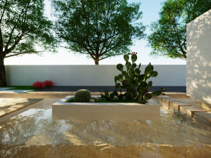 Modern model of a modern villa in the middle style Modèle 3D