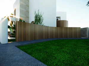 Modern villa curves 411 3D Model