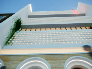 Modern administrative commercial building 3D Model