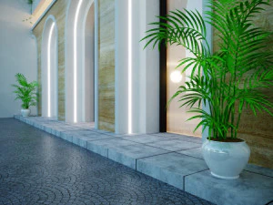 Modern administrative commercial building 3D Model