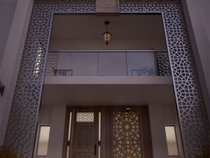 A model of a modern villa in the middle style Model 3D
