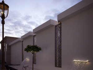 A model of a modern villa in the middle style Model 3D