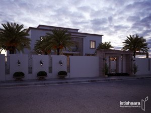 A model of a modern villa in the middle style Model 3D