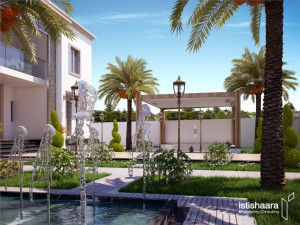 A model of a modern villa in the middle style Model 3D