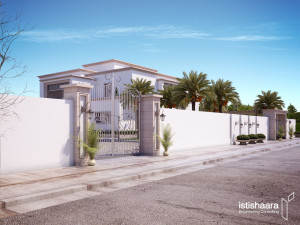 A model of a modern villa in the middle style Model 3D